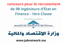 Le Ministère de l'Économie et des Finances (MEF) organise un concours pour le recrutement de 98 Ingénieurs d'État en Finance - 1ère Classe