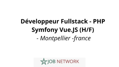 Développeur Fullstack - PHP Symfony Vue.JS (H/F) 34 - Montpellier -