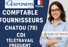 Offre d’emploi : Comptable Fournisseurs – CDI – Chatou (78)