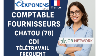 Offre d’emploi : Comptable Fournisseurs – CDI – Chatou (78)