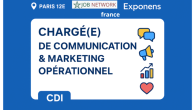📢 Offre d’emploi : Chargé(e) de Communication et Marketing Opérationnel – Paris 12e